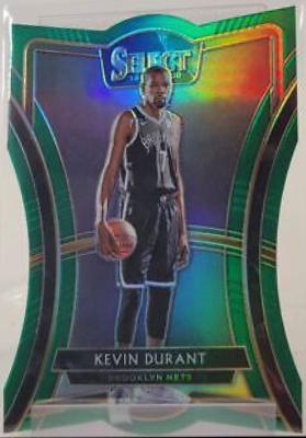 Kevin Durant [Die Cut Green Prizm] #191
