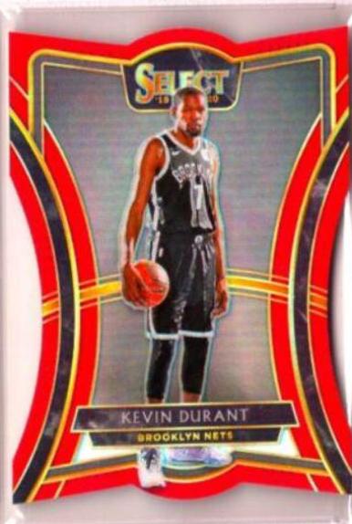 Kevin Durant [Die Cut Maroon Prizm] #191