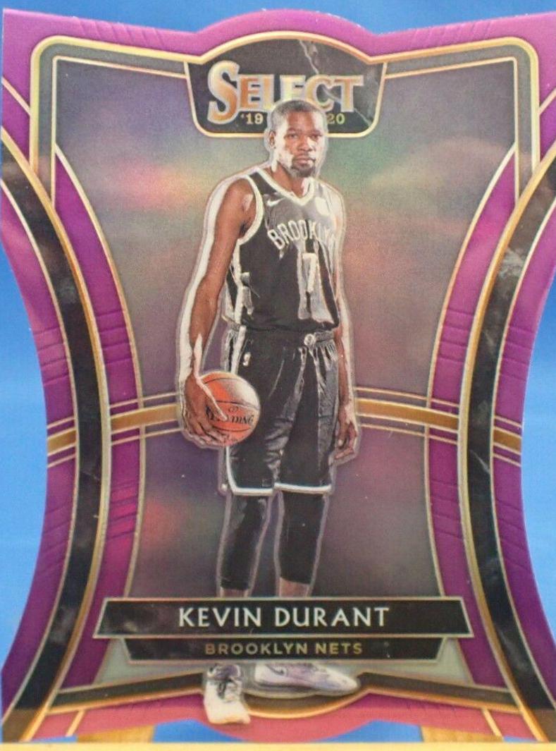 Kevin Durant [Die Cut Purple Prizm] #191