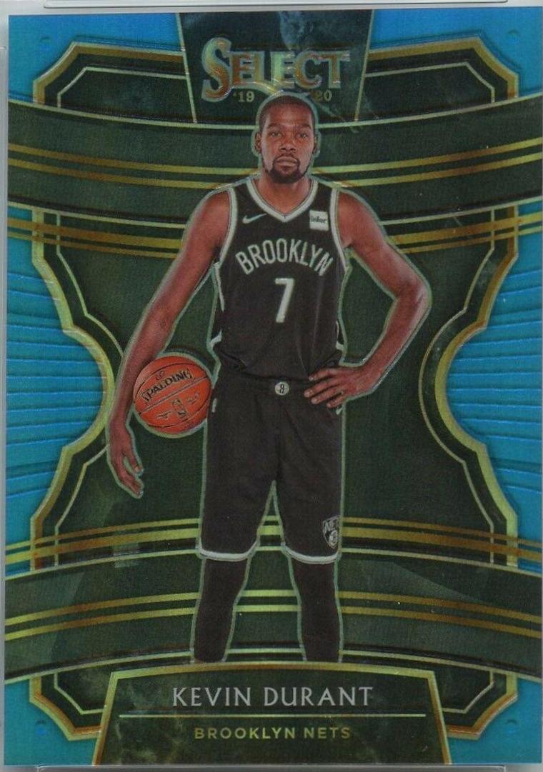 Kevin Durant [Light Blue Prizm] #65