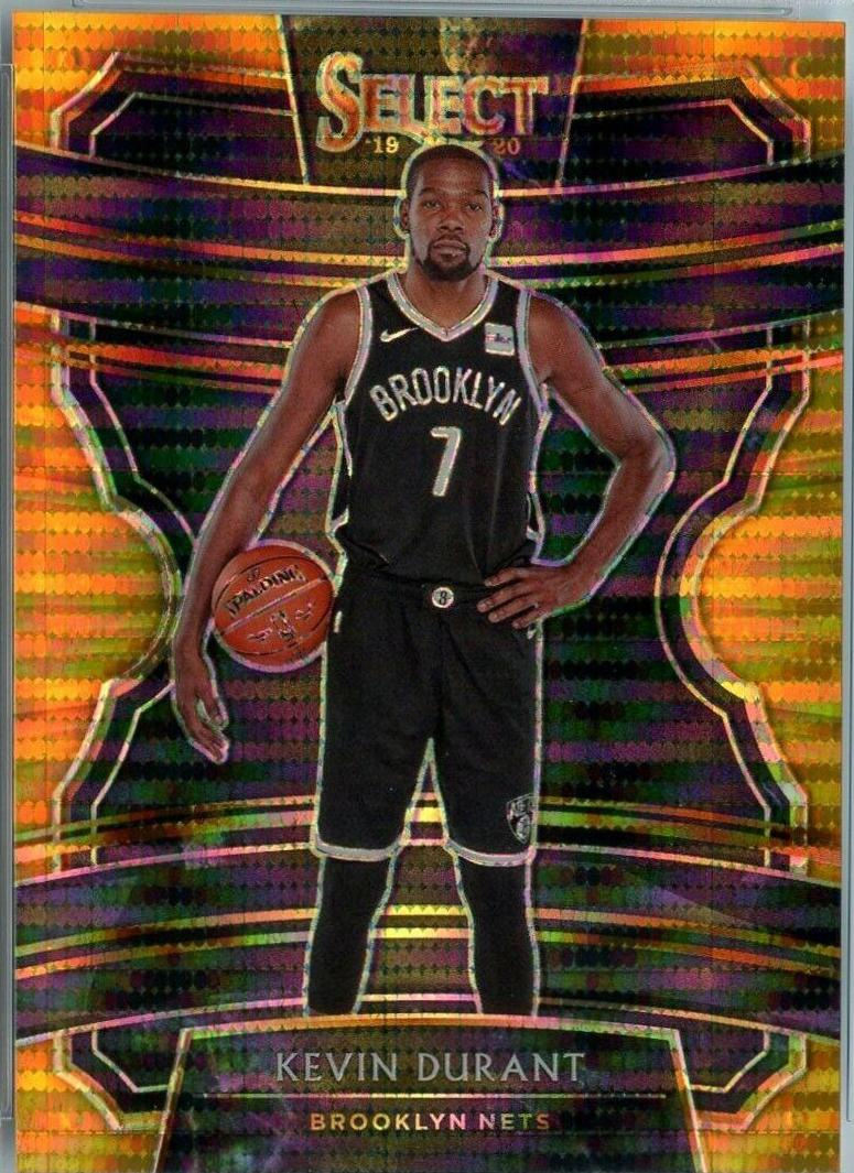 Kevin Durant [Neon Orange Pulsar Prizm] #65