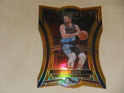 Kevin Love [Die Cut Orange Prizm] #113