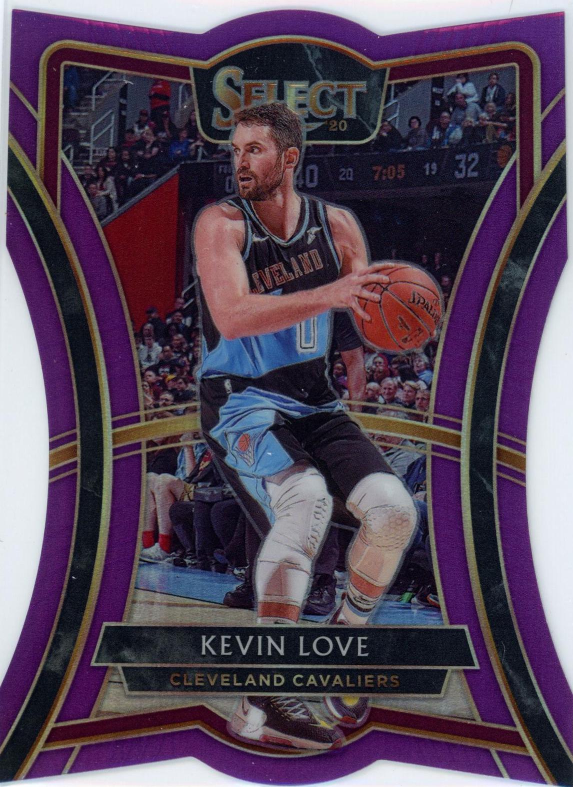 Kevin Love [Die Cut Purple Prizm] #113