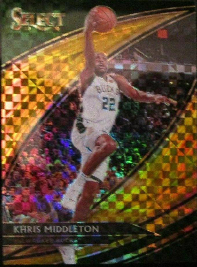Khris Middleton [Gold Prizm] #221