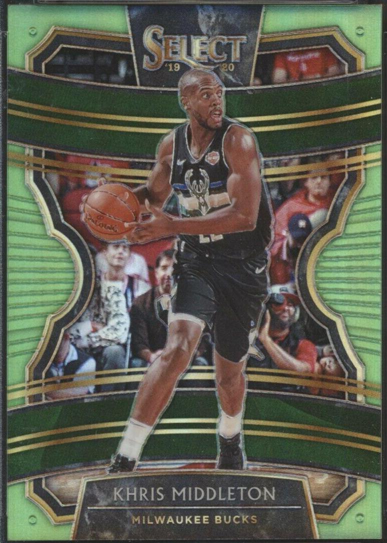 Khris Middleton [Green Prizm] #95