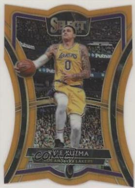 Kyle Kuzma [Die Cut Orange Prizm] #133