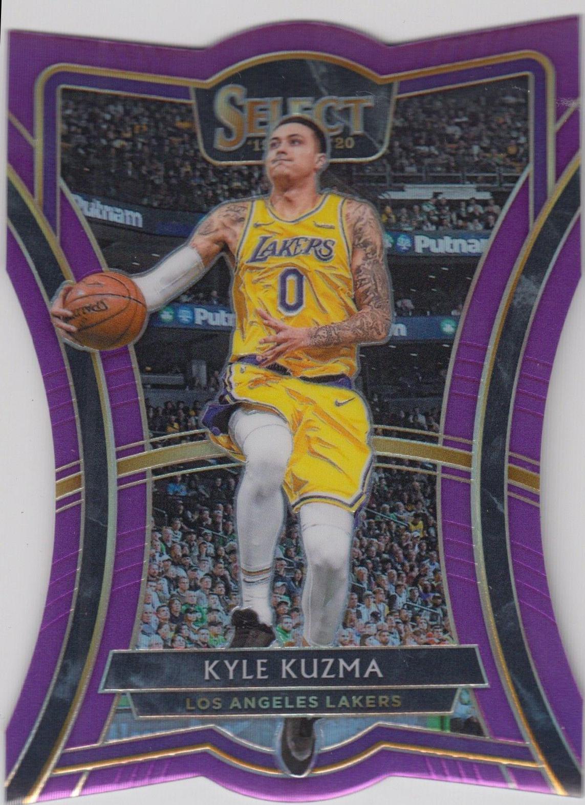 Kyle Kuzma [Die Cut Purple Prizm] #133