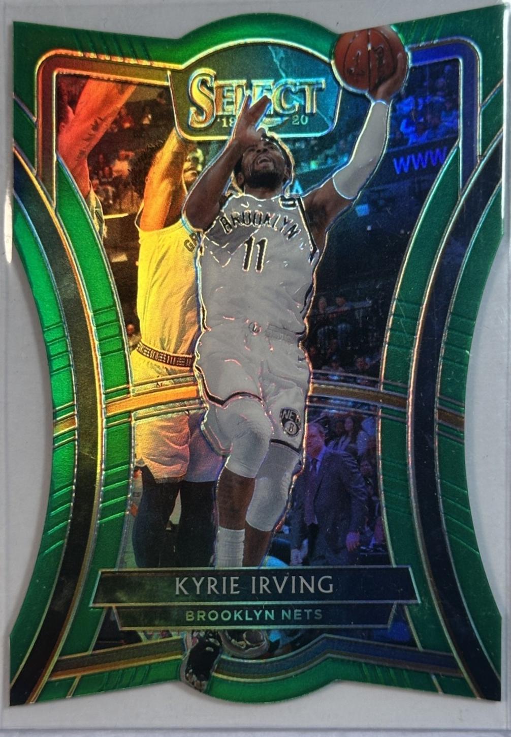Kyrie Irving [Die Cut Green Prizm] #143