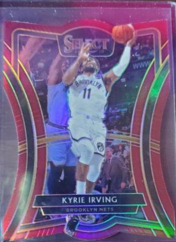 Kyrie Irving [Die Cut Maroon Prizm] #143