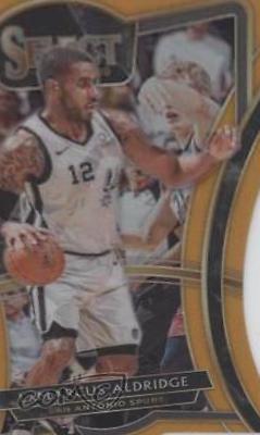 LaMarcus Aldridge [Die Cut Orange Prizm] #153