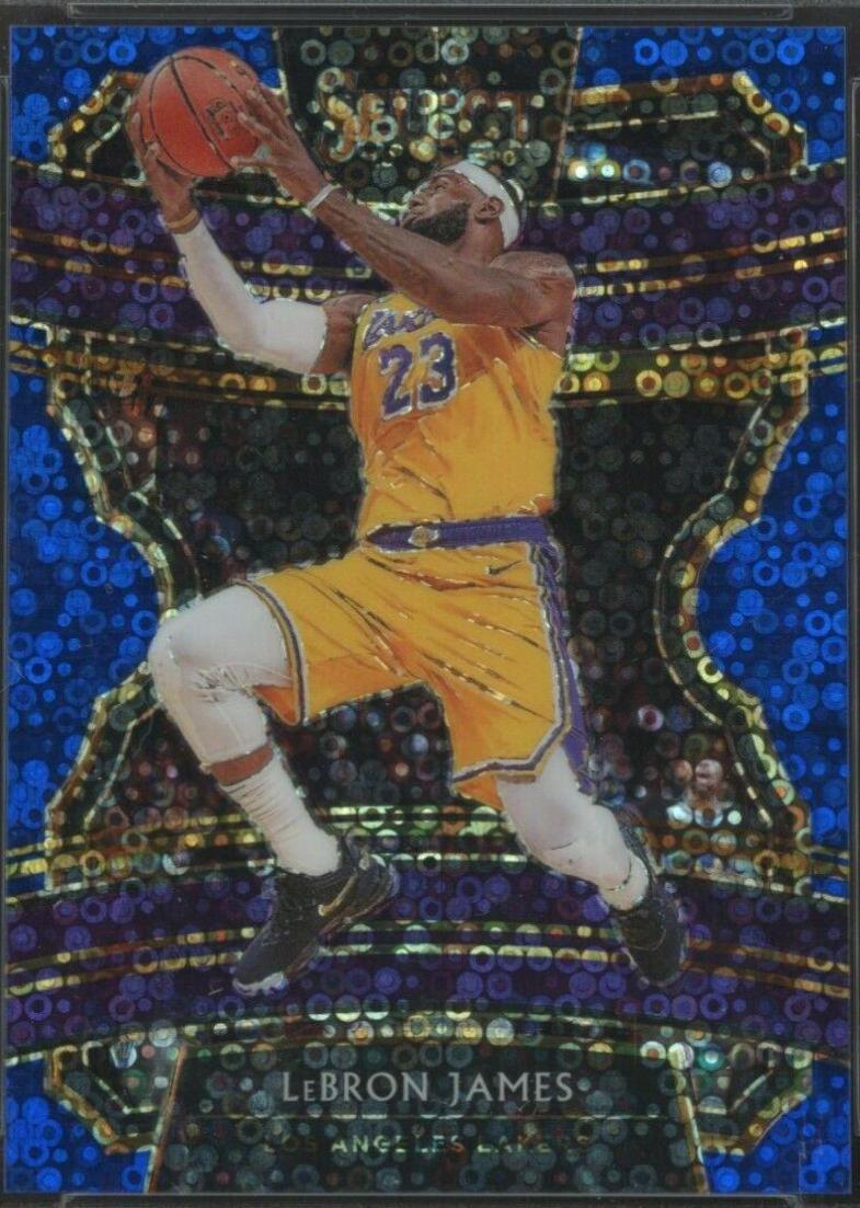 LeBron James [Blue Disco Prizm] #47