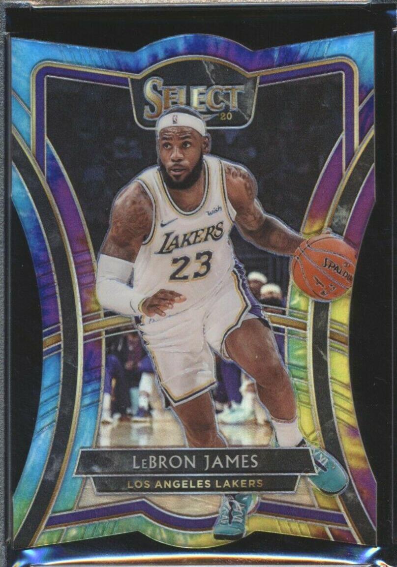 LeBron James [Die Cut Tie Dye Prizm] #173