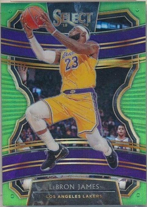 LeBron James [Neon Green Prizm] #47