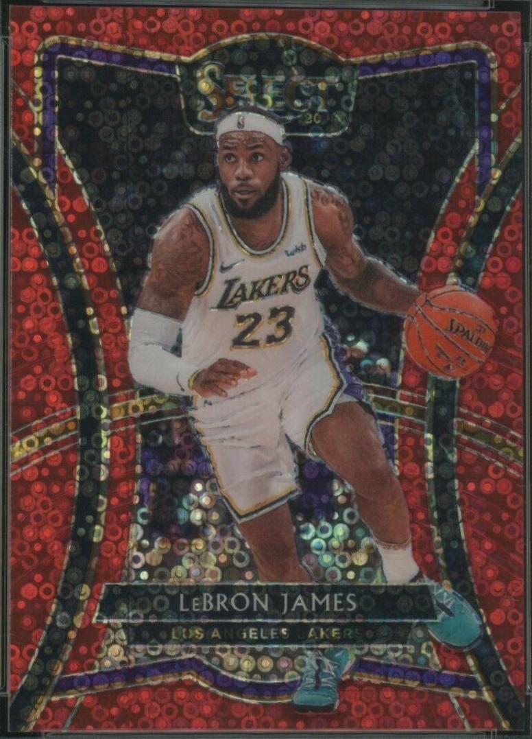 LeBron James [Red Disco Prizm] #173