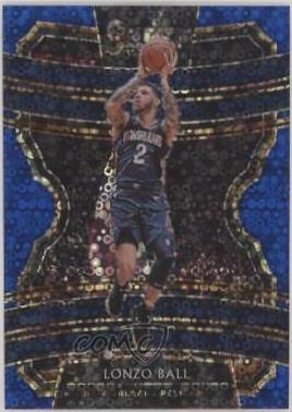 Lonzo Ball [Blue Disco Prizm] #57