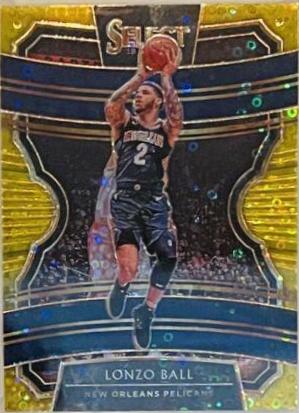 Lonzo Ball [Gold Disco Prizm] #57