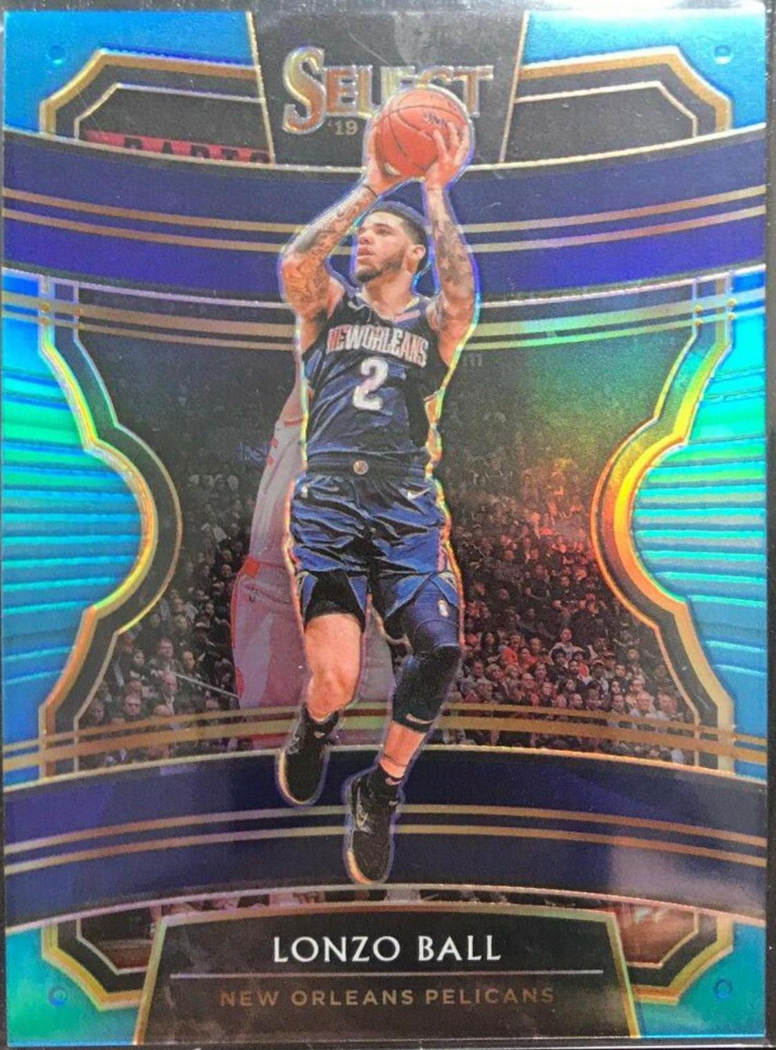 Lonzo Ball [Light Blue Prizm] #57