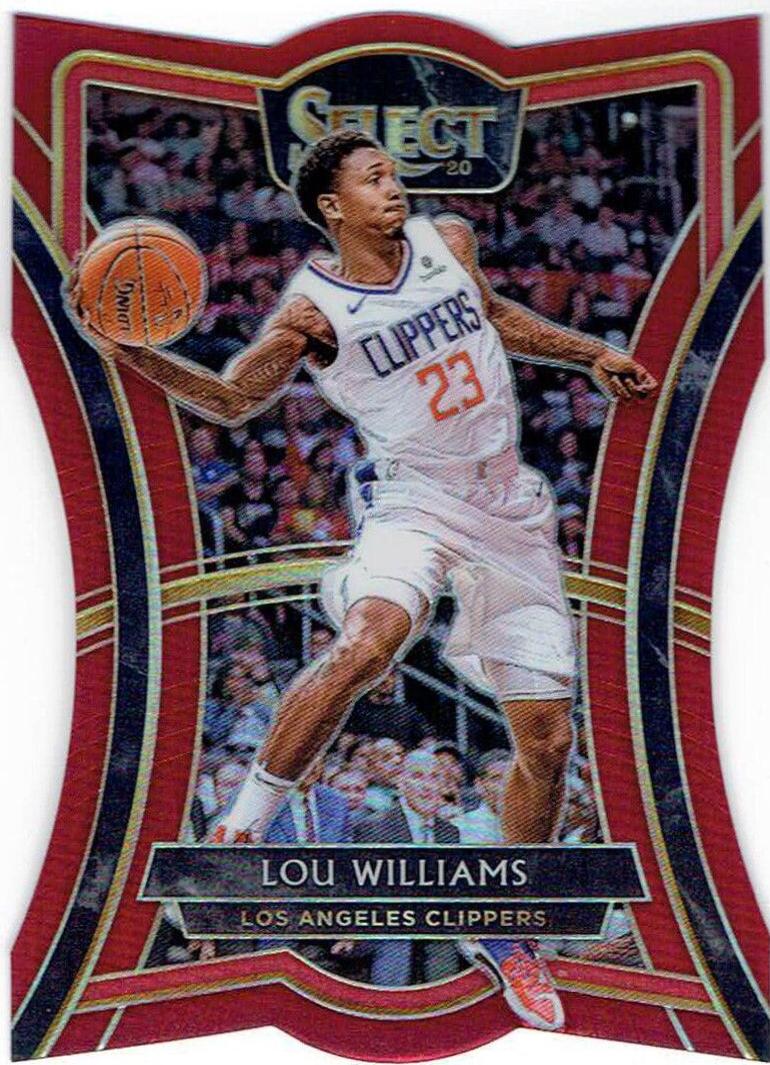 Lou Williams [Die Cut Maroon Prizm] #183