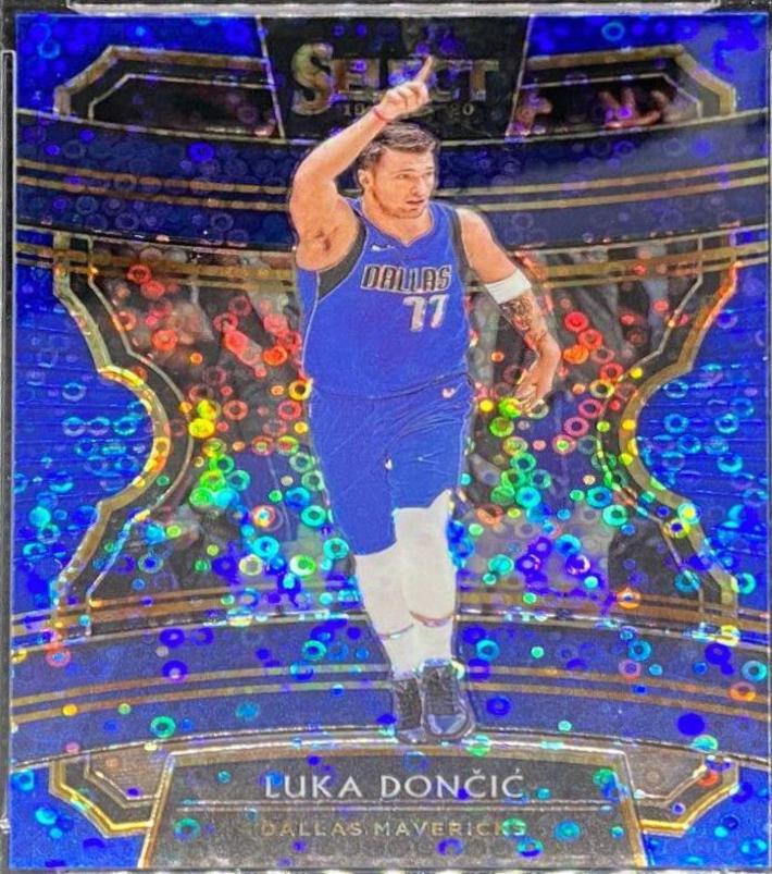 Luka Doncic [Blue Disco Prizm] #67