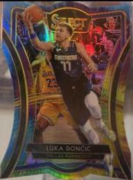 Luka Doncic [Die Cut Tie Dye Prizm ] #193