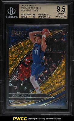 Luka Doncic [Gold Disco Prizm] #281