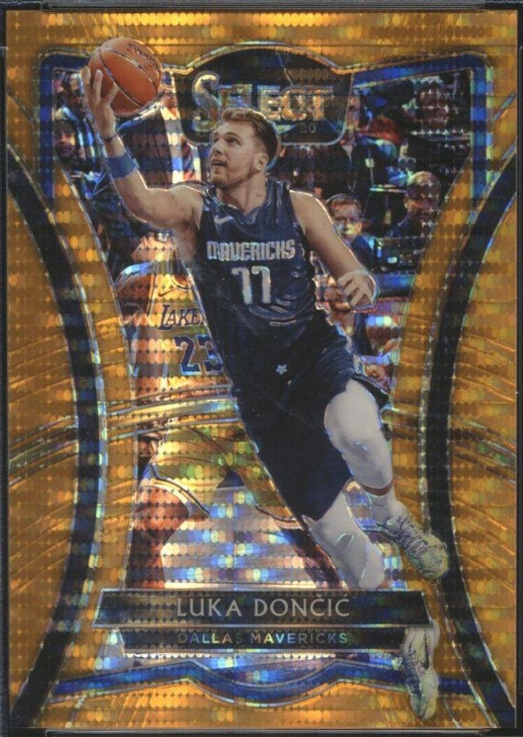 Luka Doncic [Neon Orange Pulsar Prizm] #193