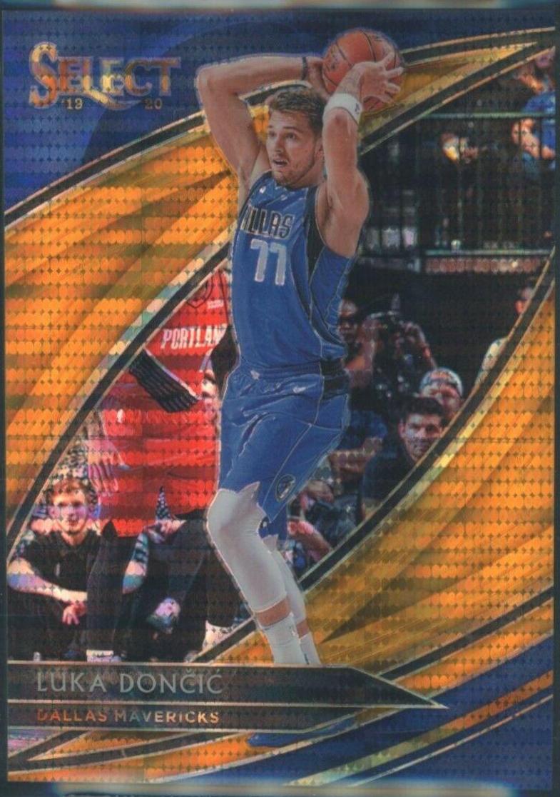 Luka Doncic [Neon Orange Pulsar Prizm] #281