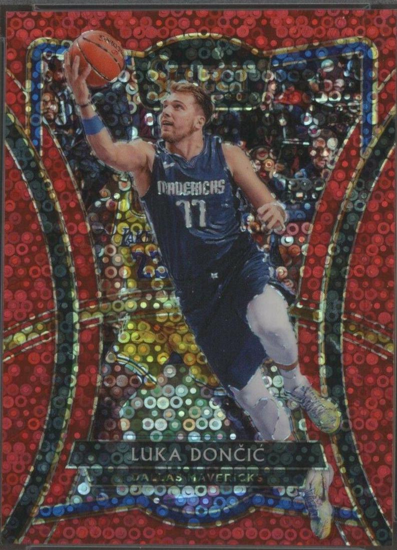 Luka Doncic [Red Disco Prizm] #193