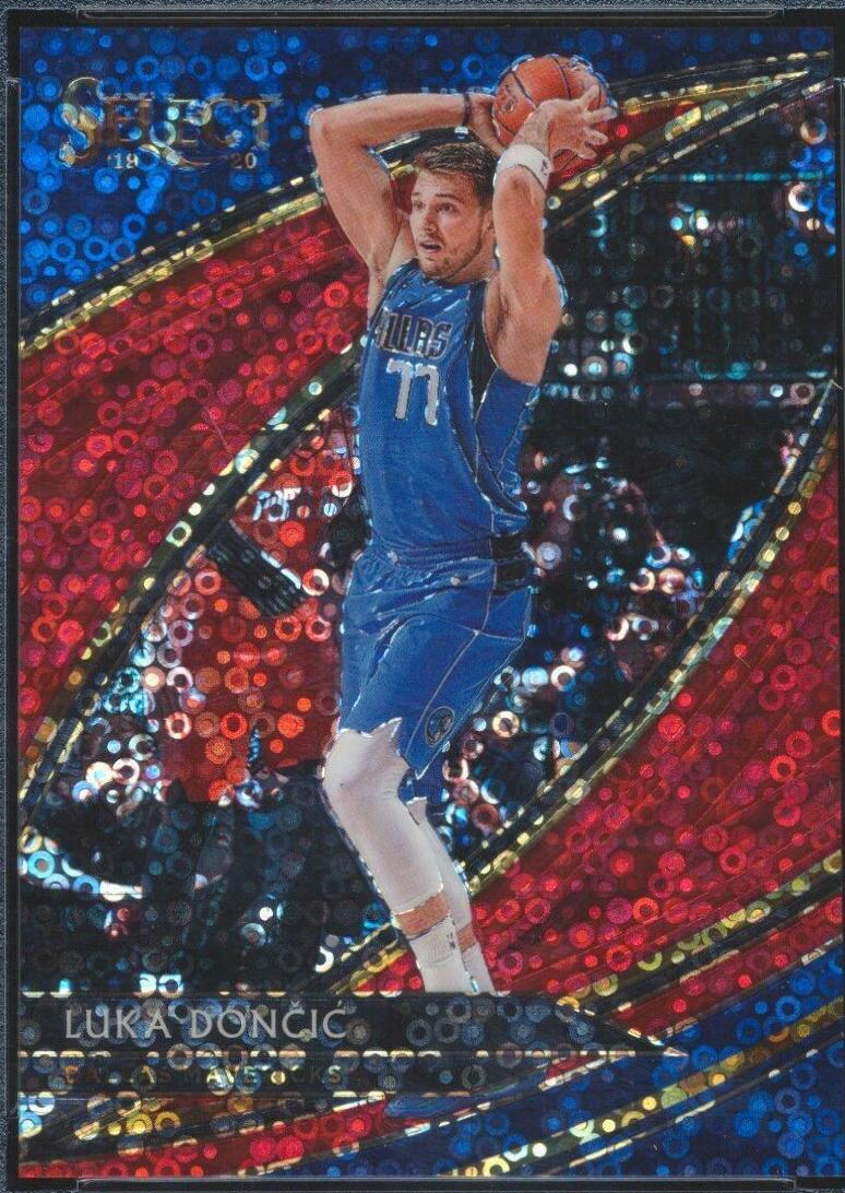 Luka Doncic [Red Disco Prizm] #281