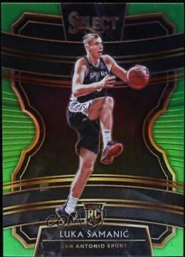 Luka Samanic [Neon Green Prizm] #77