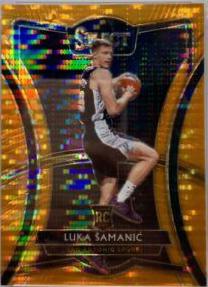 Luka Samanic [Neon Orange Pulsar Prizm] #105