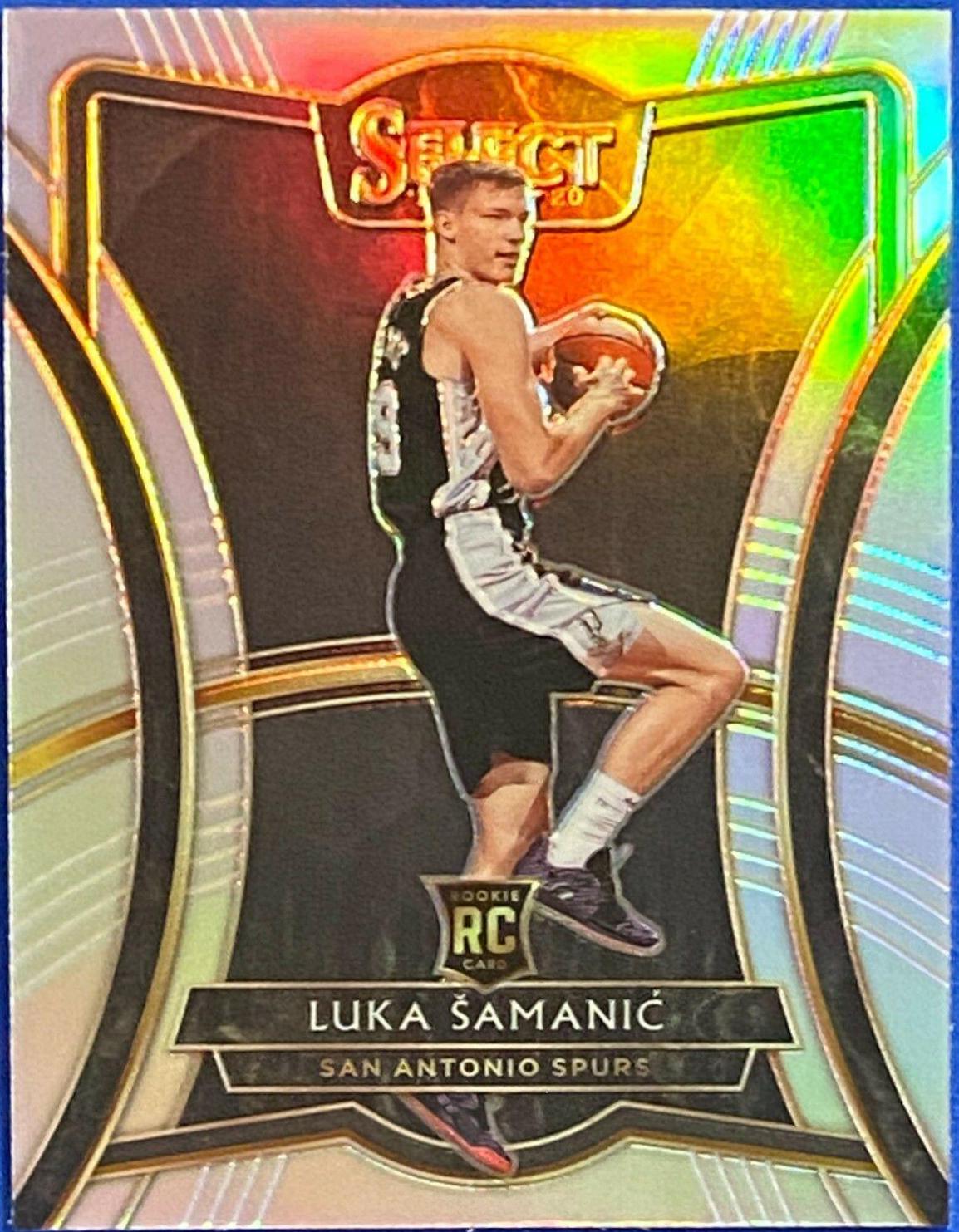 Luka Samanic [Silver Prizm] #105