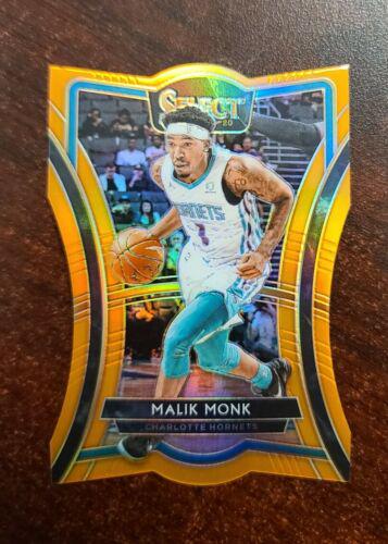 Malik Monk [Die Cut Orange Prizm] #125