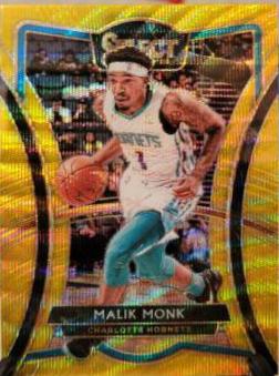 Malik Monk [Gold Wave] #125