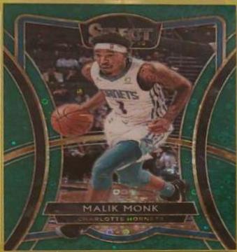 Malik Monk [Green Disco Prizm] #125