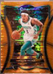 Malik Monk [Neon Orange Pulsar Prizm] #125