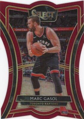 Marc Gasol [Die Cut Maroon Prizm] #135