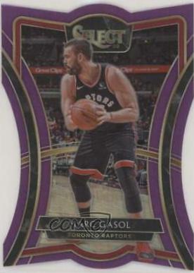 Marc Gasol [Die Cut Purple Prizm] #135
