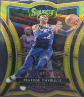 Matisse Thybulle [Die Cut Gold Prizm] #145