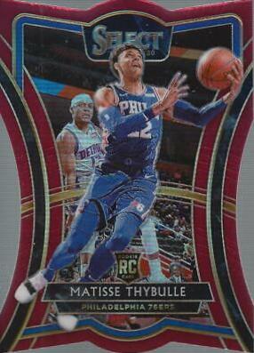 Matisse Thybulle [Die Cut Maroon Prizm] #145