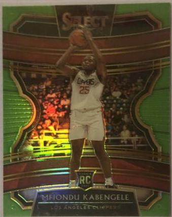 Mfiondu Kabengele [Green Prizm] #19