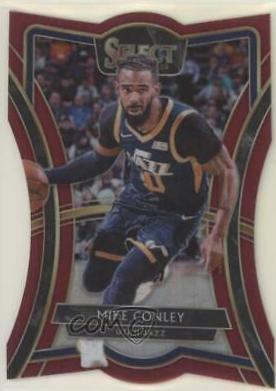 Mike Conley [Die Cut Maroon Prizm] #155
