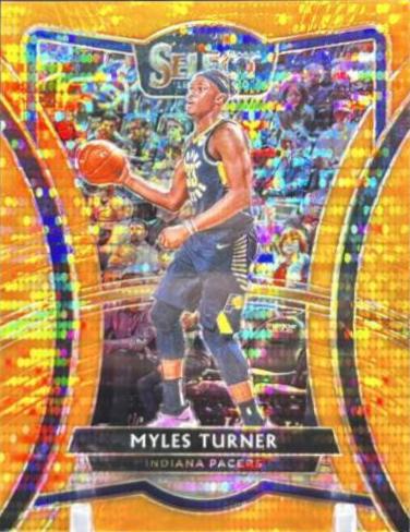 Myles Turner [Neon Orange Pulsar Prizm] #185