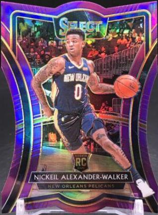 Nickeil Alexander-Walker [Die Cut Purple Prizm] #195