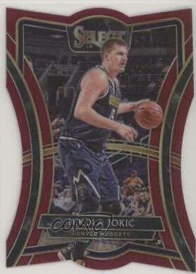 Nikola Jokic [Die Cut Maroon Prizm] #107