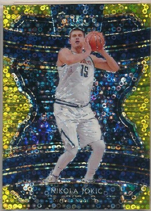 Nikola Jokic [Gold Disco Prizm] #69