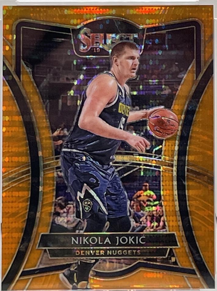 Nikola Jokic [Neon Orange Pulsar Prizm] #107