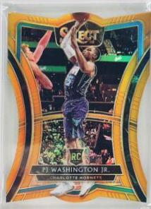 PJ Washington Jr. [Die Cut Orange Prizm] #127