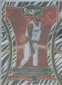 Paul George [Zebra Prizm] #117