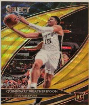 Quinndary Weatherspoon [Gold Wave] #225